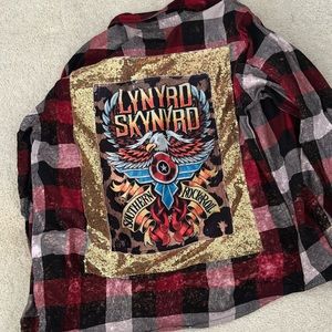 Red patch flannel